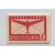 ARGENTINA 1940 GJ 847a ESTAMPILLA AEREA CON VARIEDAD 1 con PUNTO NUEVA MINT !!! MUY RARA U$ 50 !!!